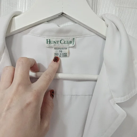 White gold button down - Picture 4 of 6